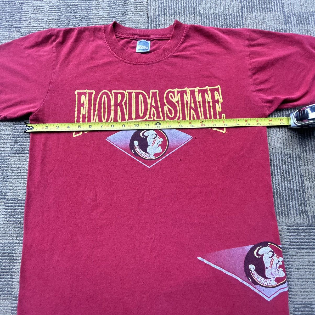 NCAA Vintage 90’s Florida State FSU Wrap Around Graphic T-shirt Size US L / EU 52-54 / 3 - 5 Thumbnail