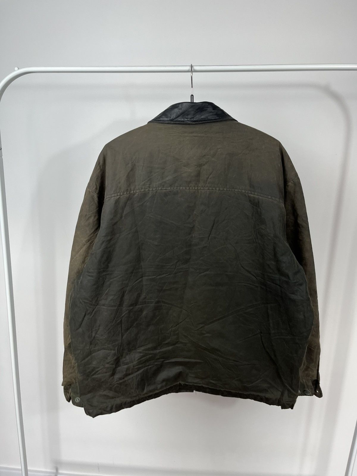 Other Vintage Redwood Waxed Jacket Distressed Leather Collar XL Size US XL / EU 56 / 4 - 16 Thumbnail