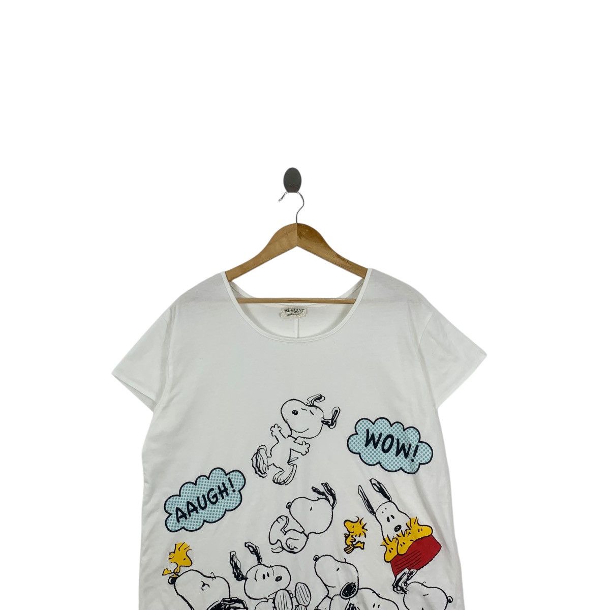 Peanuts PEANUTS SNOOPY & FRIENDS Cartoon Comic Strip Tee Shirt Top Size M / US 6-8 / IT 42-44 - 2 Thumbnail