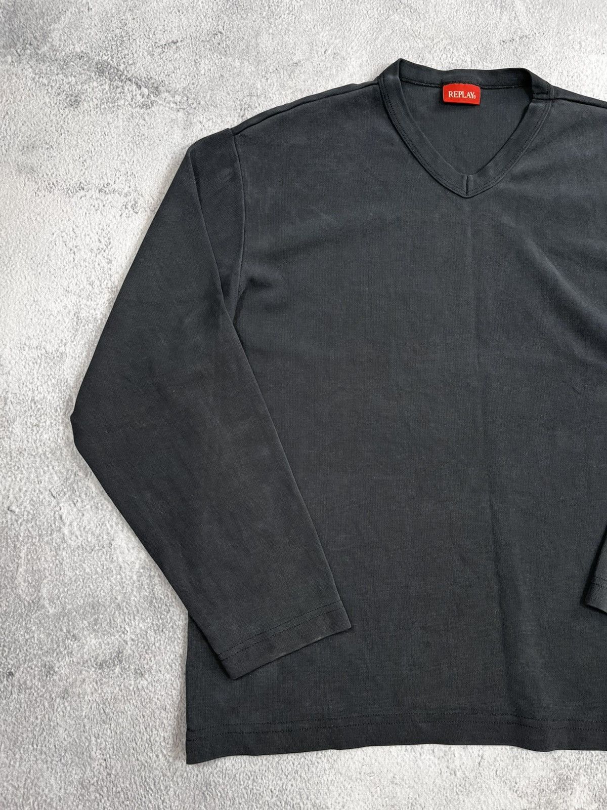 Replay Vintage Y2K Replay logo washed loglsleeve streetwear style Size US M / EU 48-50 / 2 - 2 Thumbnail