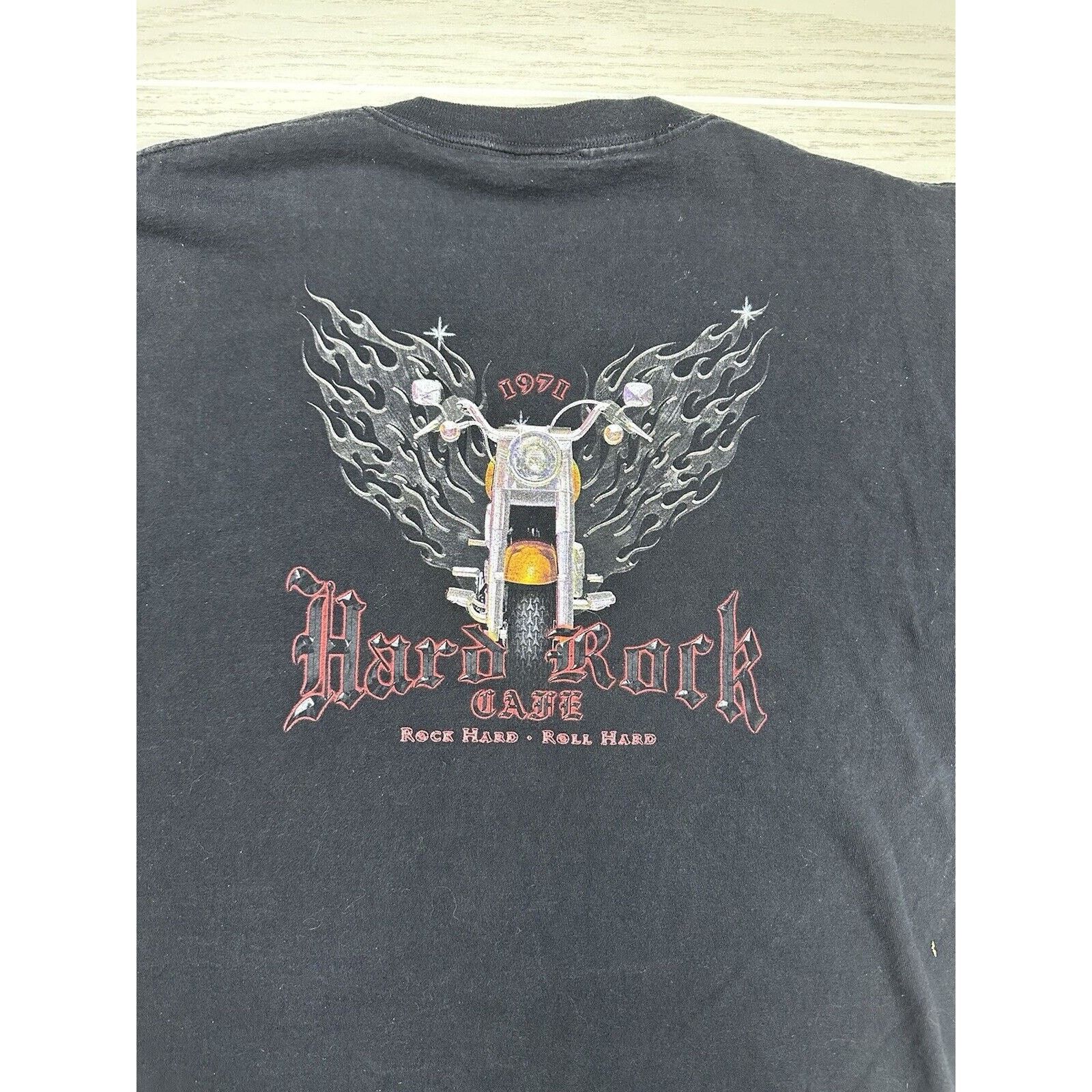 Hard Rock Cafe × Vintage Y2K Hard Rock San Antonio Biker Shirt Size US L / EU 52-54 / 3 - 5 Thumbnail