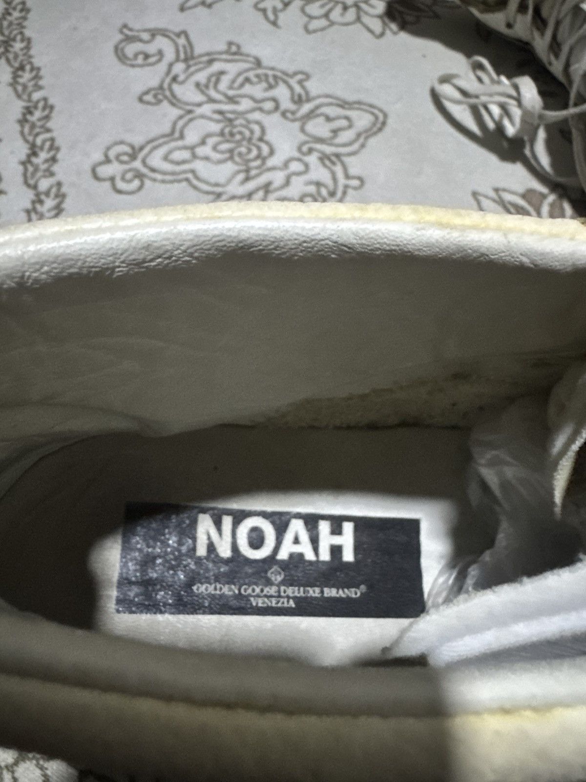 Noah NOAH X GGDB Star White High Top Sneakers Size US 11.5 / EU 44-45 - 6 Thumbnail
