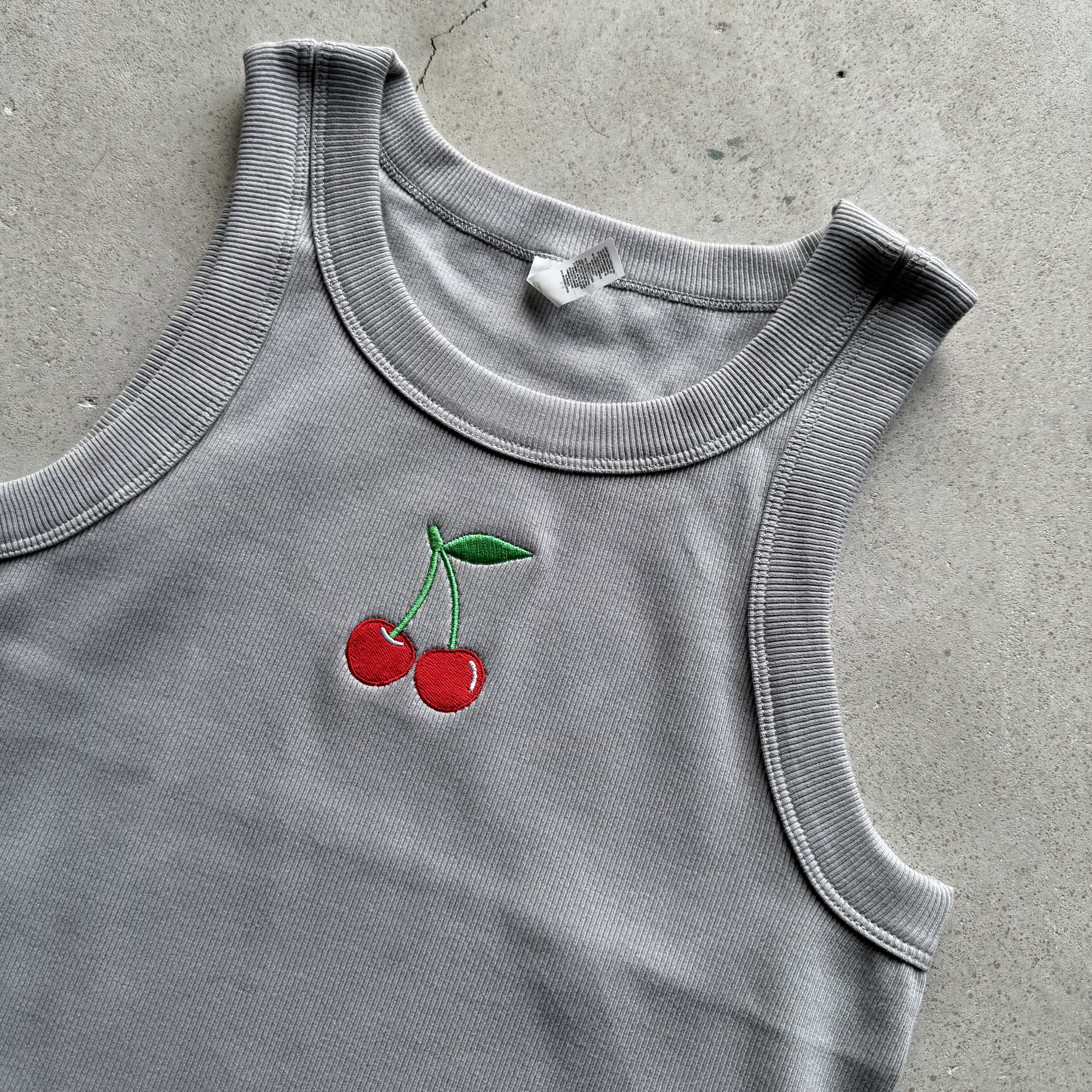 Tank Air Cherry Tank top 100% Cotton Cropped Size S / US 4 / IT 40 - 3 Thumbnail