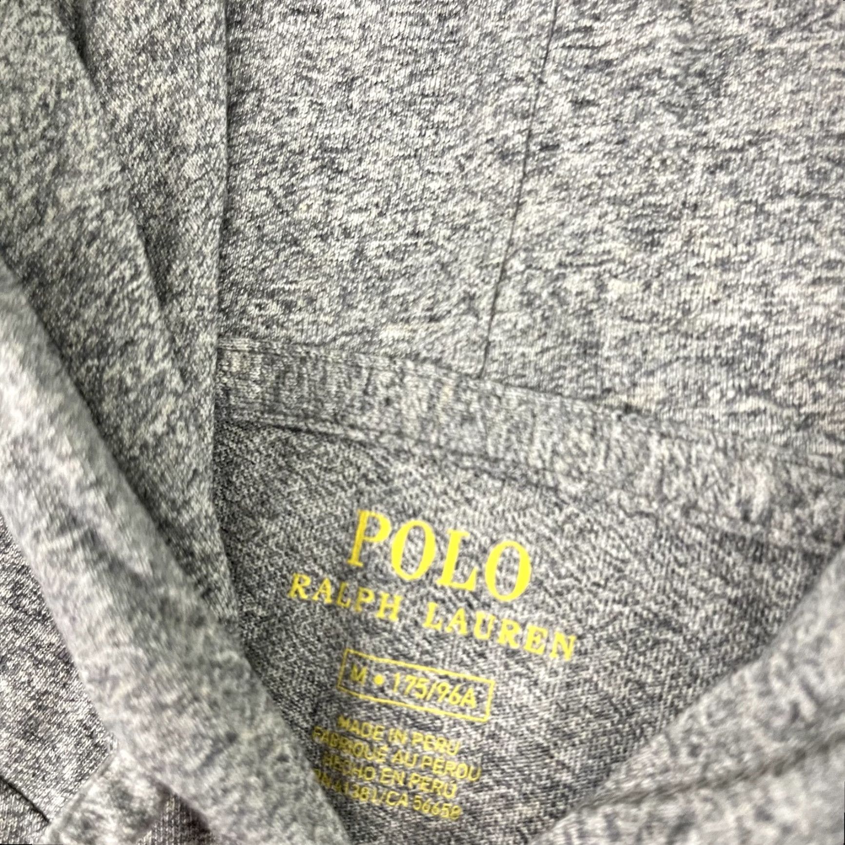 Polo Ralph Lauren Polo Ralph Lauren Hoodie Pullover Mens Medium Gray Lightweight Classic Sports Outdoor Size US M / EU 48-50 / 2 - 4 Thumbnail