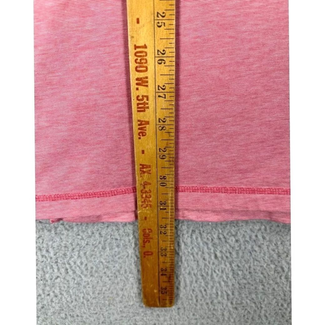 Vintage Linksoul Polo Shirt Men XL Striped Pink Tempus Fugit Button-Down Collared Short Sleeve 100% Cotton Golf Casual Activewear Size US XL / EU 56 / 4 - 6 Thumbnail