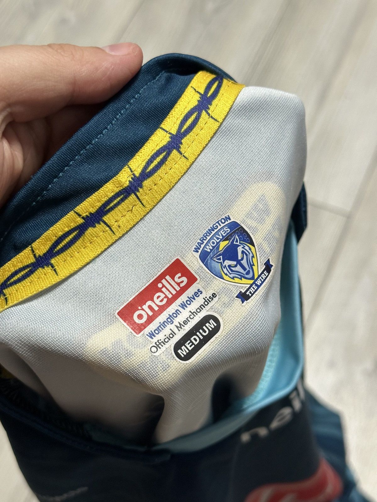 O'Neills O'Neill Warrington Wolves rugby club jersey Size US M / EU 48-50 / 2 - 6 Thumbnail