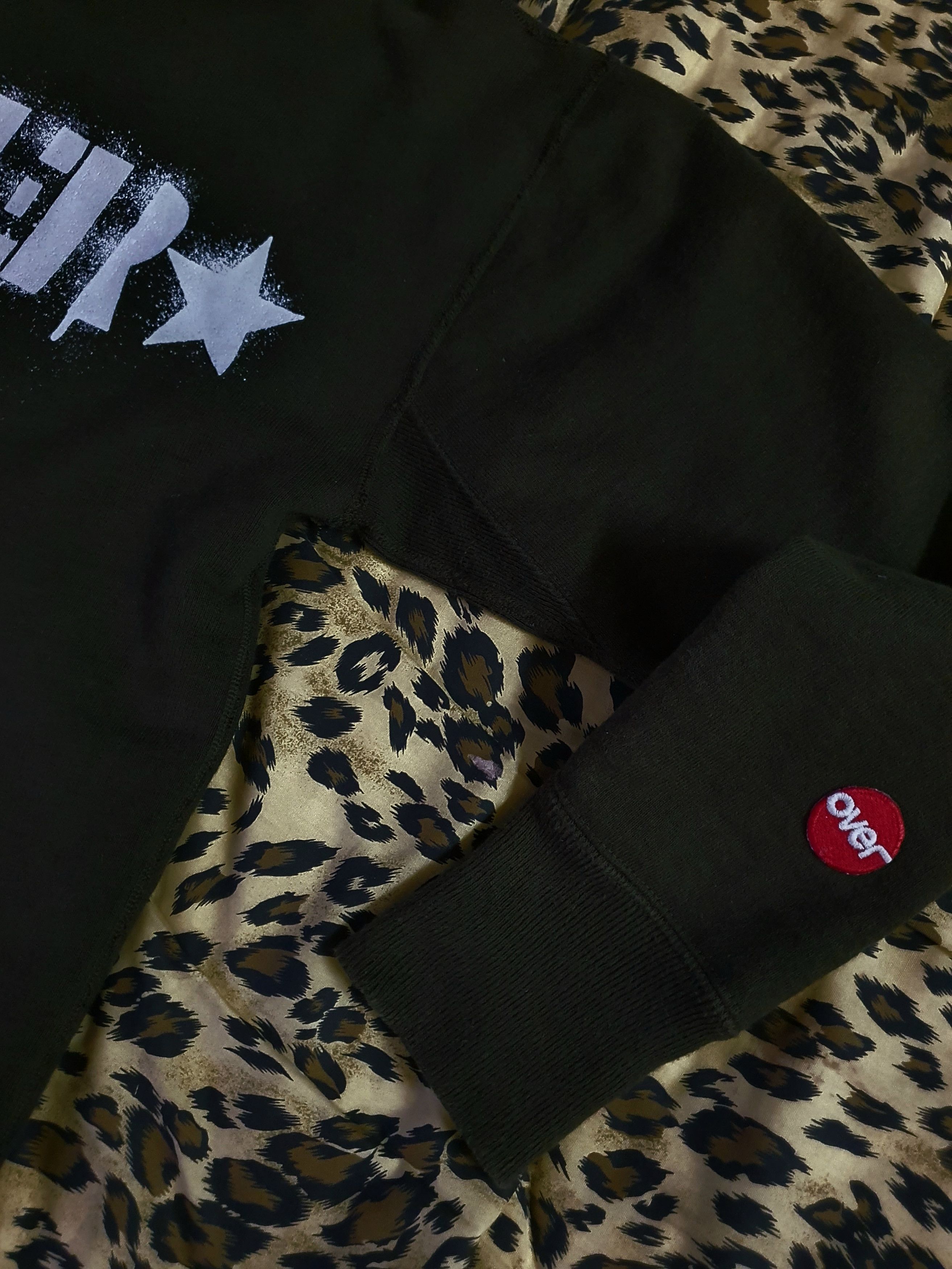 OVER THE STRiPES Over The Stripes - Gremmie - Paint Over & Patchwork Hoodie Size US XS / EU 42 / 0 - 7 Thumbnail