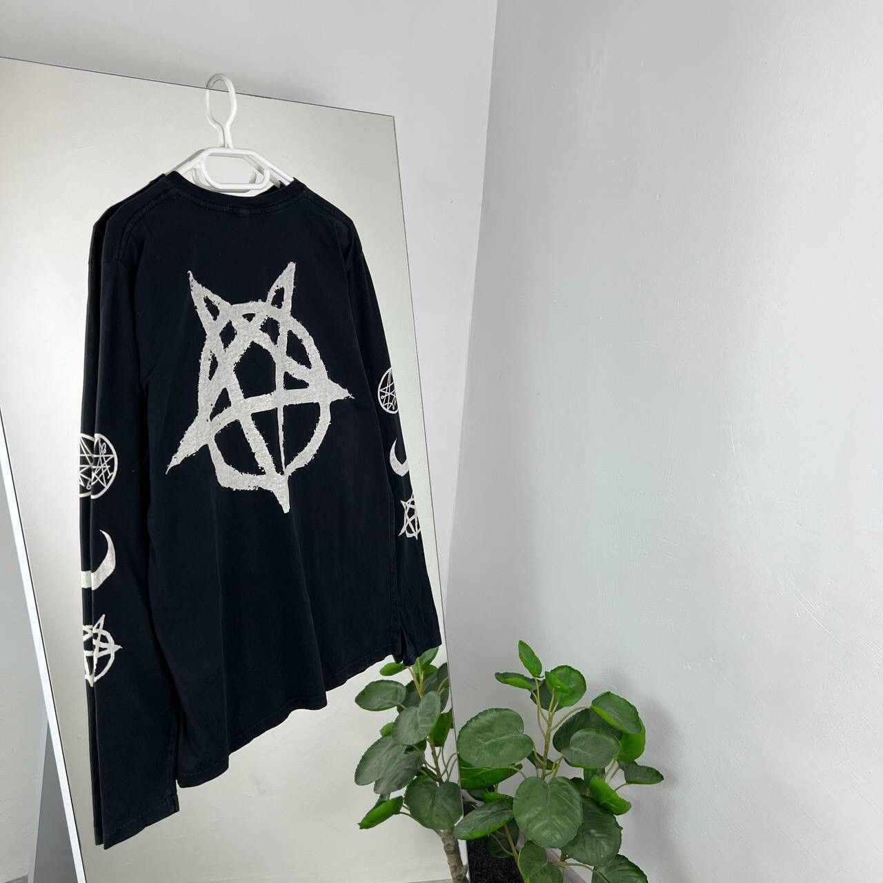 Disturbia Vintage Disrurbia Gothic Pentagram Over Print 90s Size US L / EU 52-54 / 3 - 2 Thumbnail