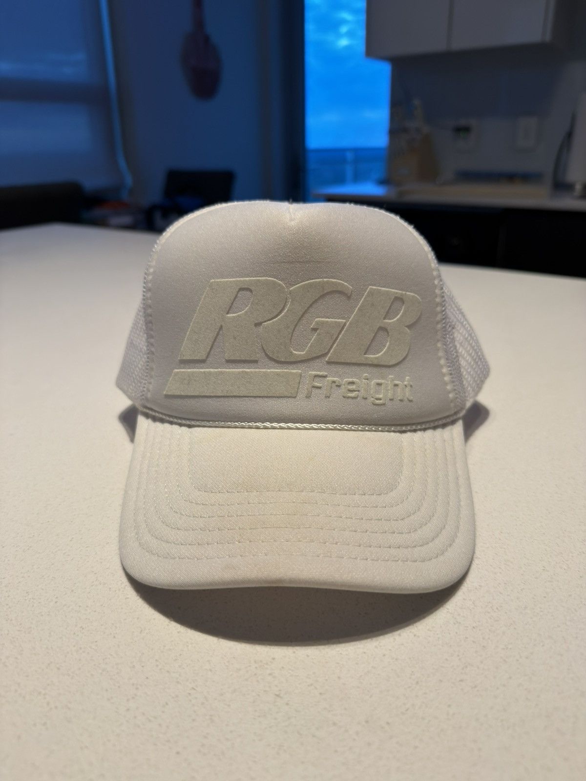 RGB Freight RGB Freight White Trucker Hat Size ONE SIZE - 1 Thumbnail
