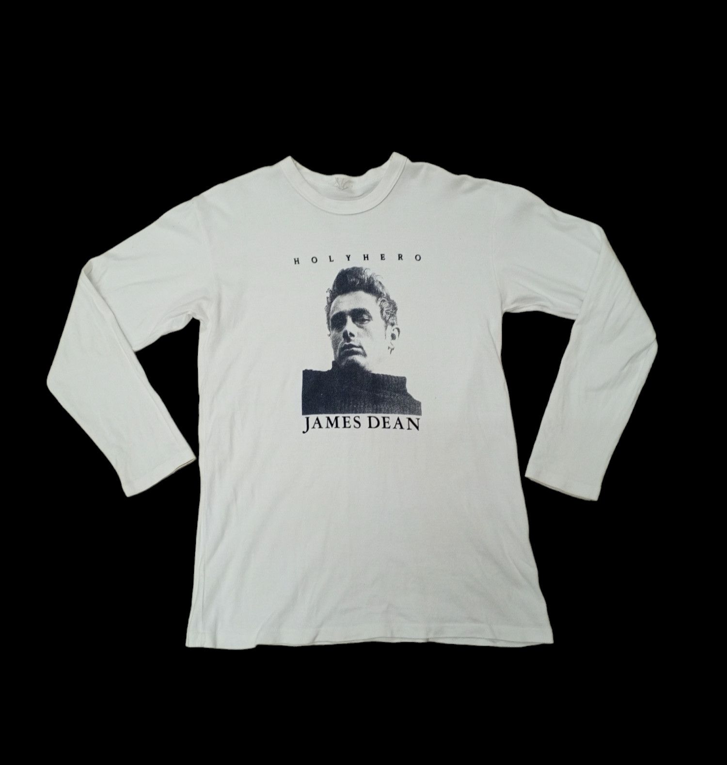 Band Tees × James Jean × Vintage Vintage James Dean Holyhero Long Sleeve Shirt Size US L / EU 52-54 / 3 - 1 Thumbnail