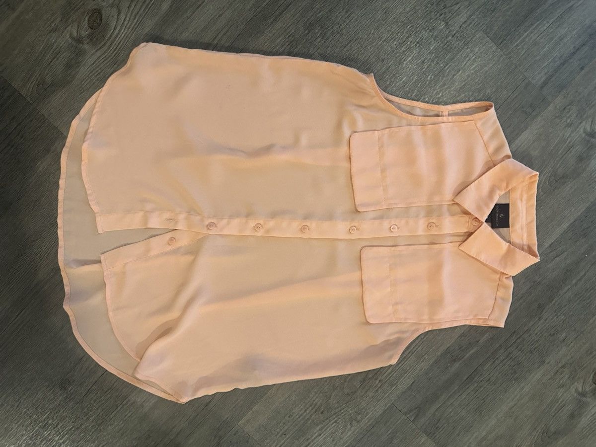 Worthington Worthington peach Tank Top For Women Size XS Pre-owned Size XS / US 0-2 / IT 36-38 - 2 Thumbnail