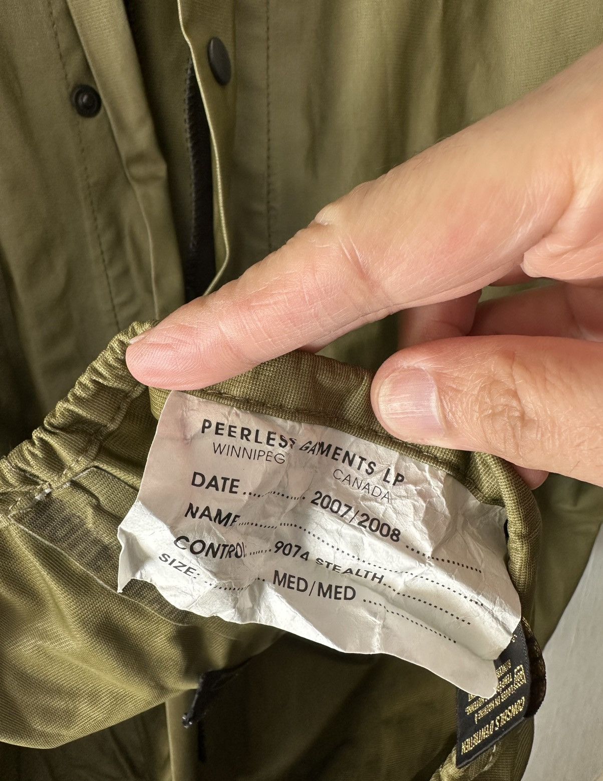 Goretex Peerless Gore-Tex Stealth Suit - Jacket Size US M / EU 48-50 / 2 - 3 Thumbnail