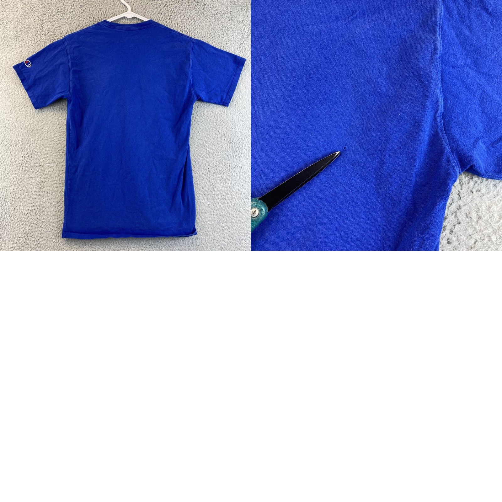 Champion Champion Mens T Shirt Script Logo Classic Jersey S Small 80-65 Size US S / EU 44-46 / 1 - 8 Thumbnail