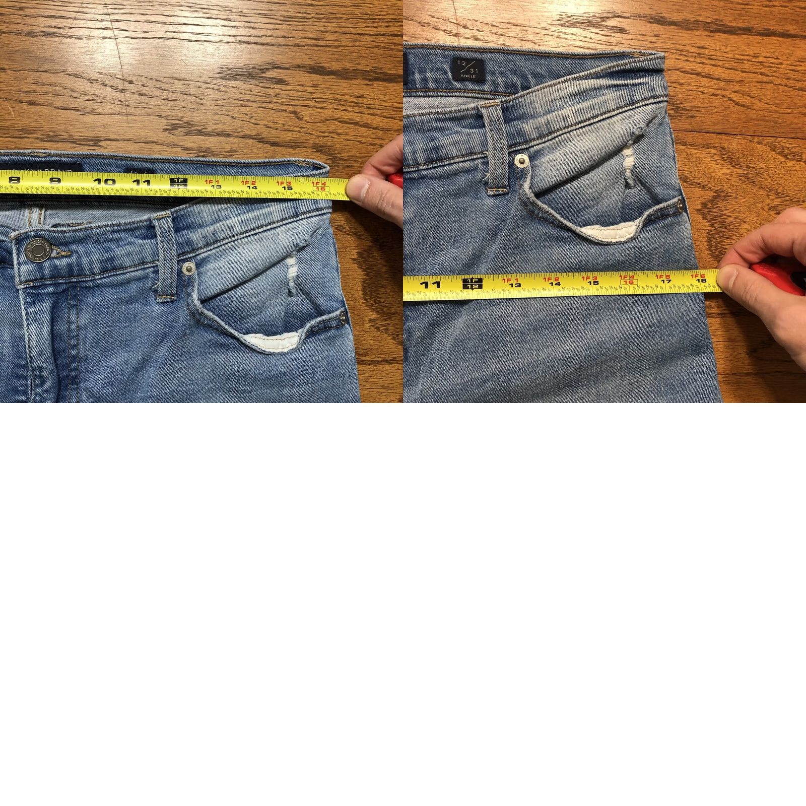 Lucky Brand Lucky Brand Jeans Womens Blue Skinny Bridgette High Rise 12/31 X 27 90s Size 34" / US 12 / IT 48 - 10 Thumbnail