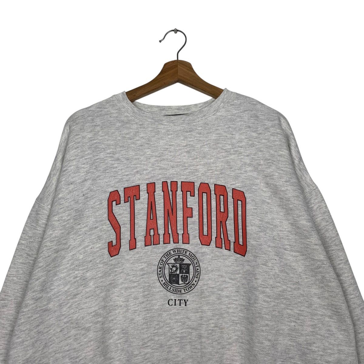 Japanese Brand Stanford City Crewneck Sweatshirt Size US M / EU 48-50 / 2 - 2 Thumbnail