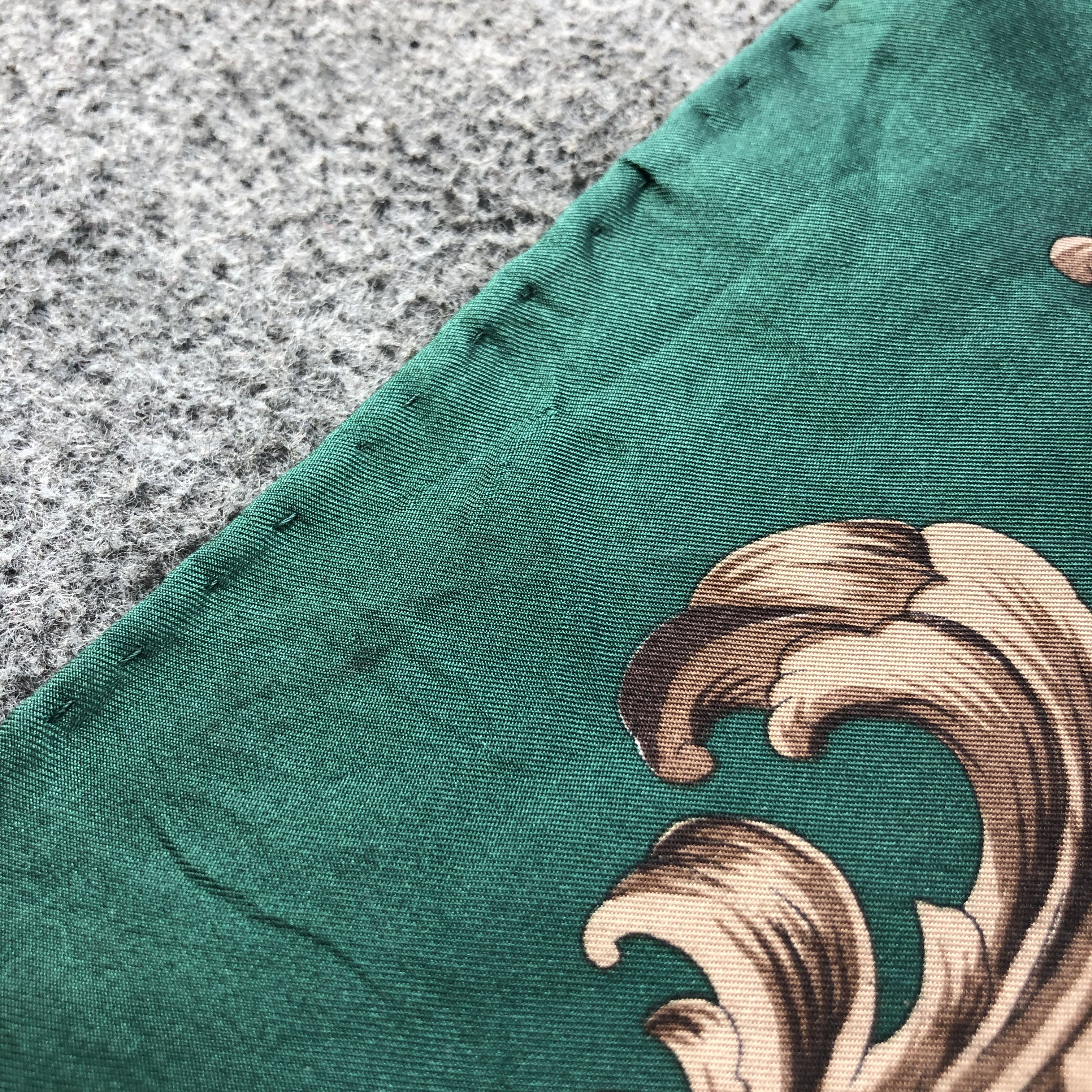 Other F. Vergano Luxury Hand Rolled Silk Scarf M1107 Size ONE SIZE - 7 Thumbnail