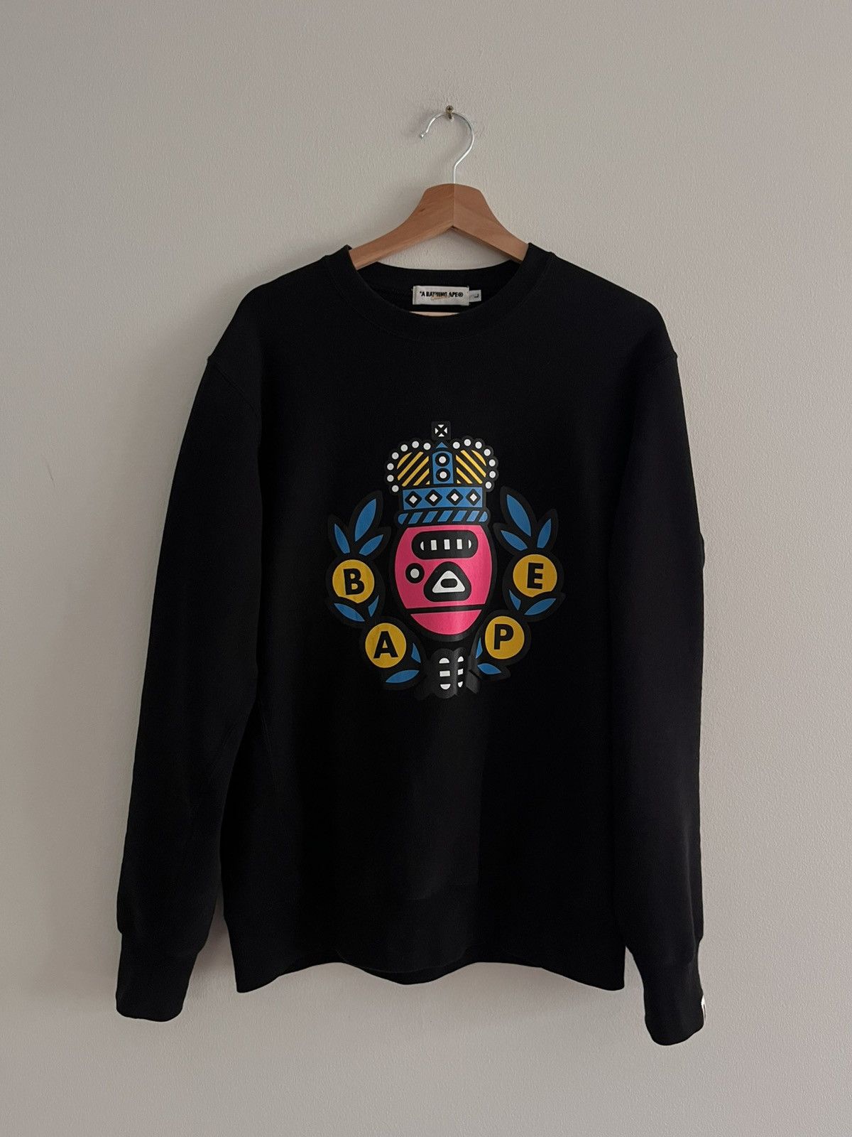 Bape Bape - Vintage Sweatshirt - Made in Japan Size US L / EU 52-54 / 3 - 1 Thumbnail