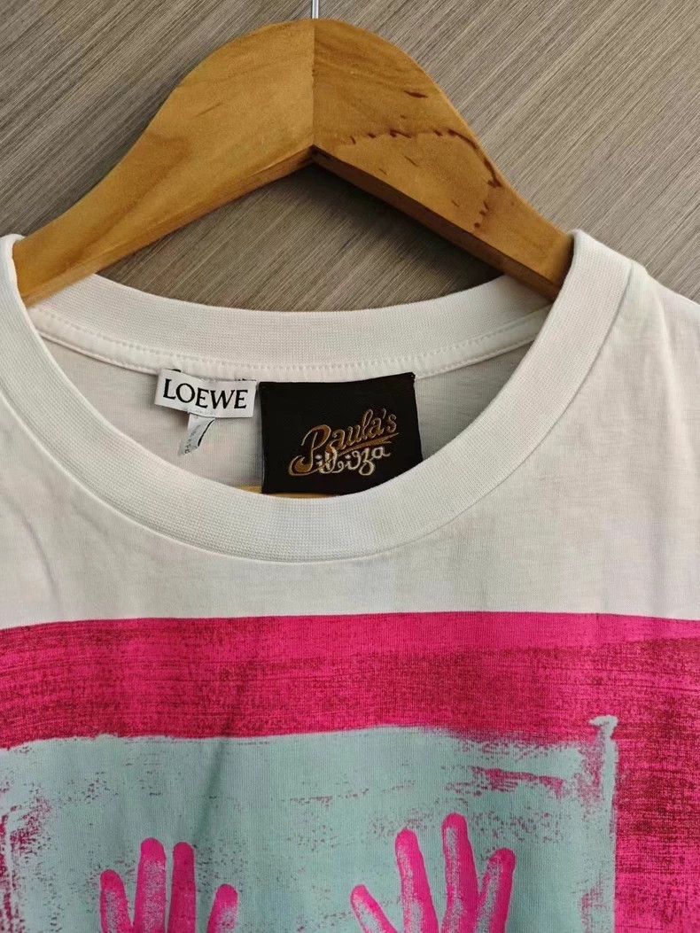 Loewe LOEWE White short sleeves Size S / US 4 / IT 40 - 3 Thumbnail