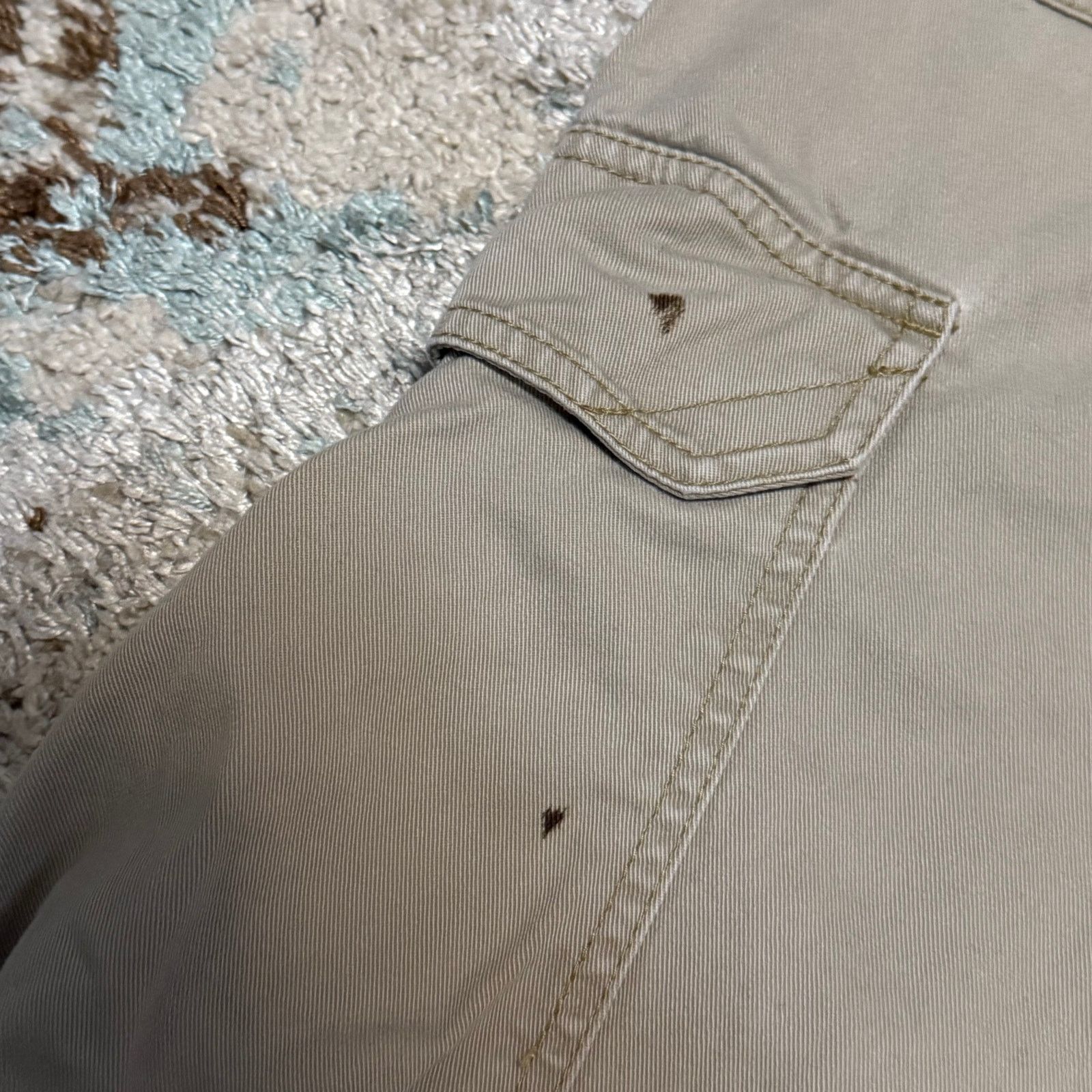 Levi's Vintage Levis Silvertab Multi Cargo Shorts Size 38 Khaki Size US 38 / EU 54 - 3 Thumbnail