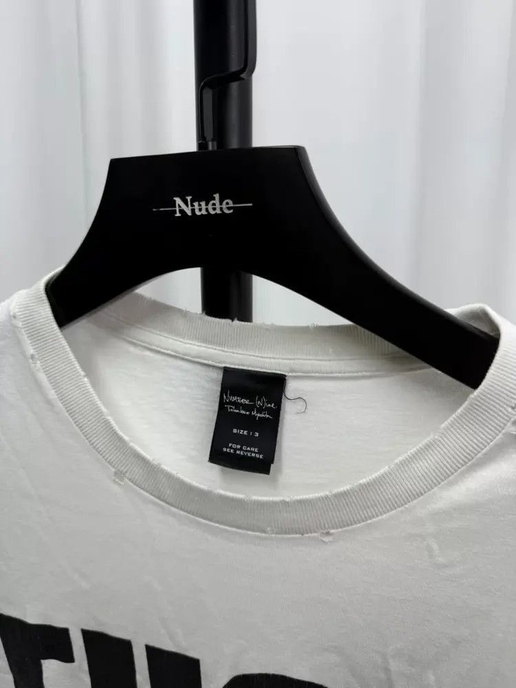 Number (N)ine Sz 3 Number Nine 06SS "Fuck Off" Tee-2505 Size US L / EU 52-54 / 3 - 4 Thumbnail