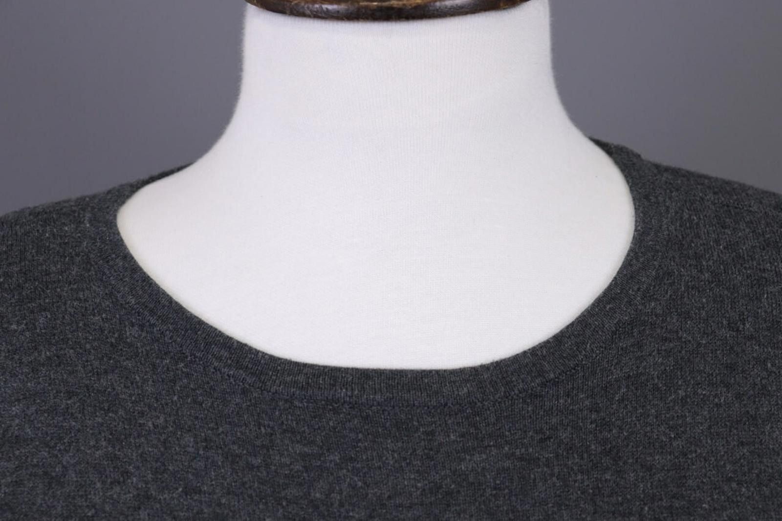 Lauren Ralph Lauren Lauren Ralph Lauren Gray Stripe Pullover Sweater Size M Size M / US 6-8 / IT 42-44 - 4 Thumbnail