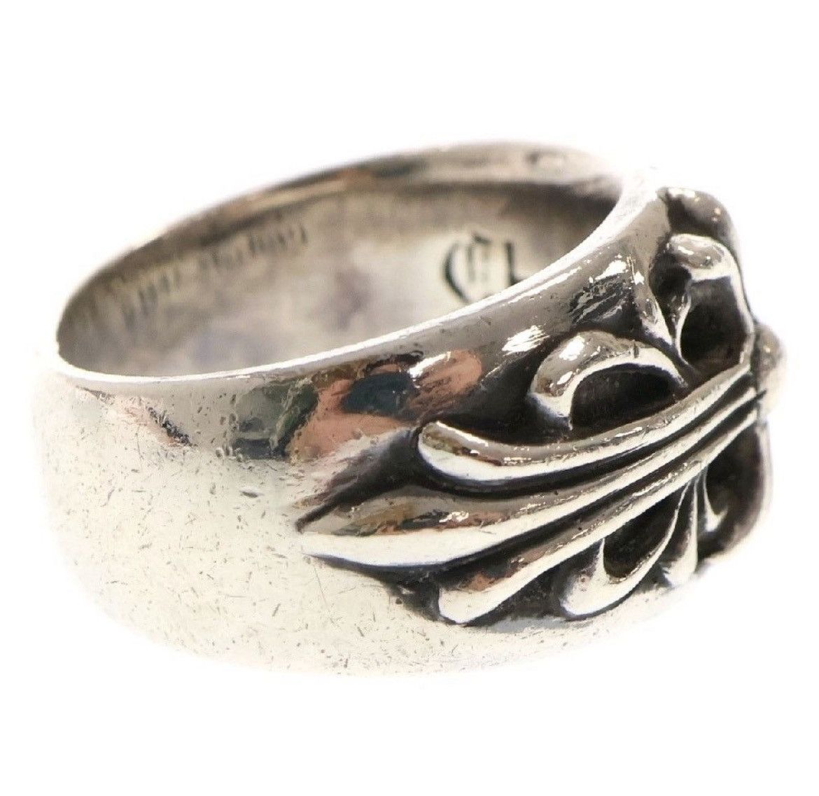 Chrome Hearts Chrome Hearts Floral Cloth Ring Silver BCA346 Size ONE SIZE - 2 Thumbnail