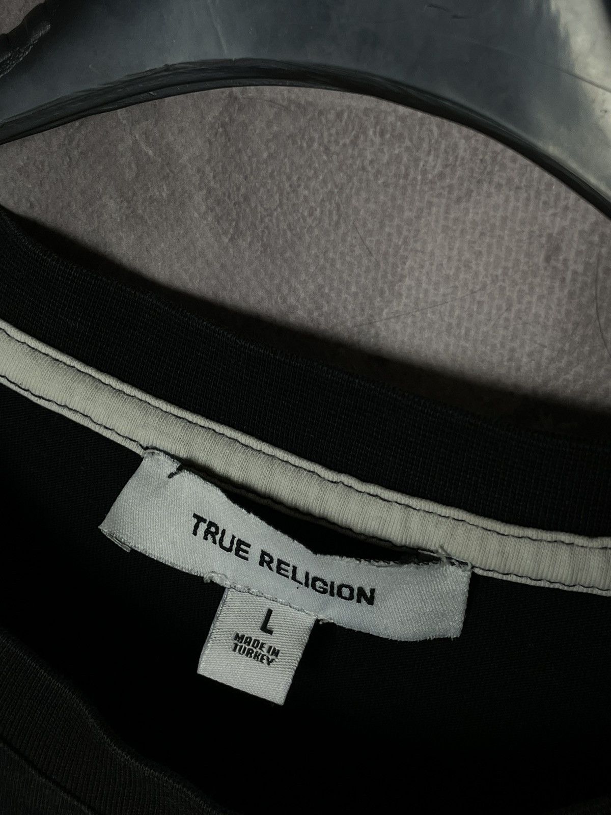 True Religion × Vintage VINTAGE TRUE RELIGION BIG LOGO T-SHIRT Y2K TEE Size US L / EU 52-54 / 3 - 11 Thumbnail