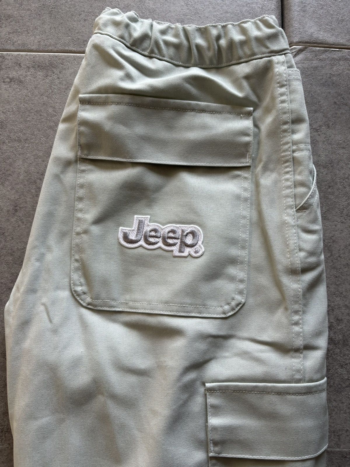 Jeep Jeep Made in USA Cargo Pants Light Gray Size US 32 / EU 48 - 6 Thumbnail