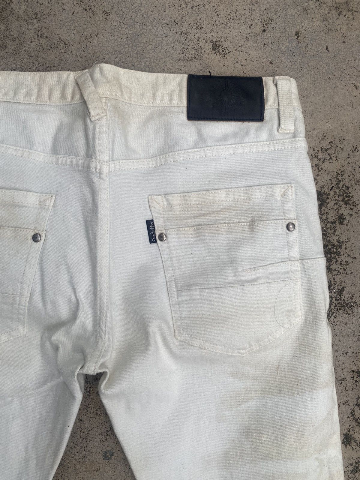 If Six Was Nine × Tornado Mart Tornado Mart Waxed Strechable Jeans Size US 32 / EU 48 - 21 Thumbnail
