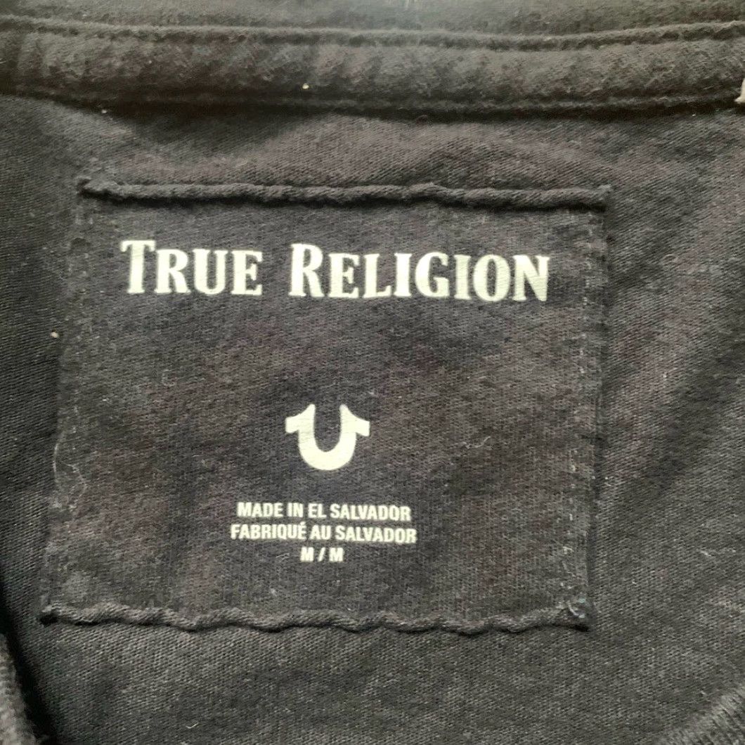 True Religion True Religion Tee Shirt Men Black M Regular Size US M / EU 48-50 / 2 - 2 Thumbnail