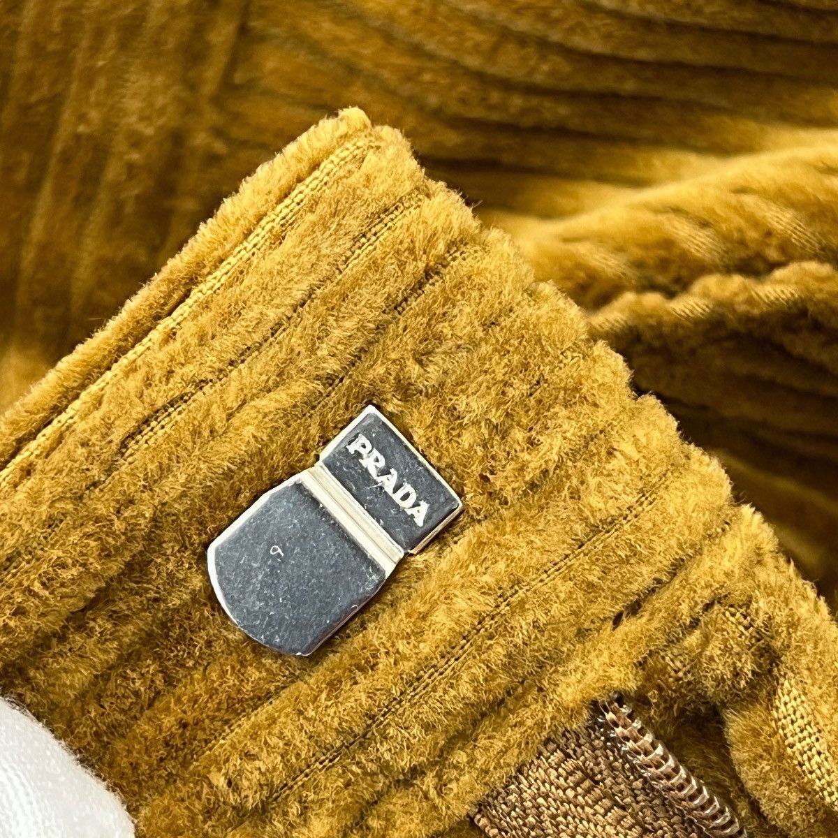 Prada PRADA 2024AW Triangle Logo Pinwale Corduroy Trousers / Pants Size US 44 / EU 60 - 4 Thumbnail