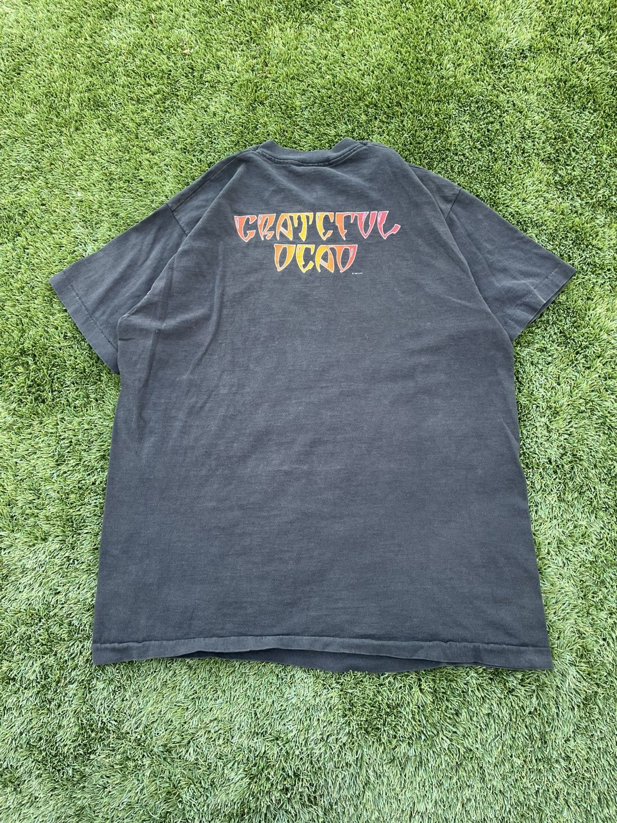 Grateful Dead GRAIL 1989 GRATEFUL DEAD PUMPKIN BAND TEE 🎃 Size US XL / EU 56 / 4 - 5 Thumbnail