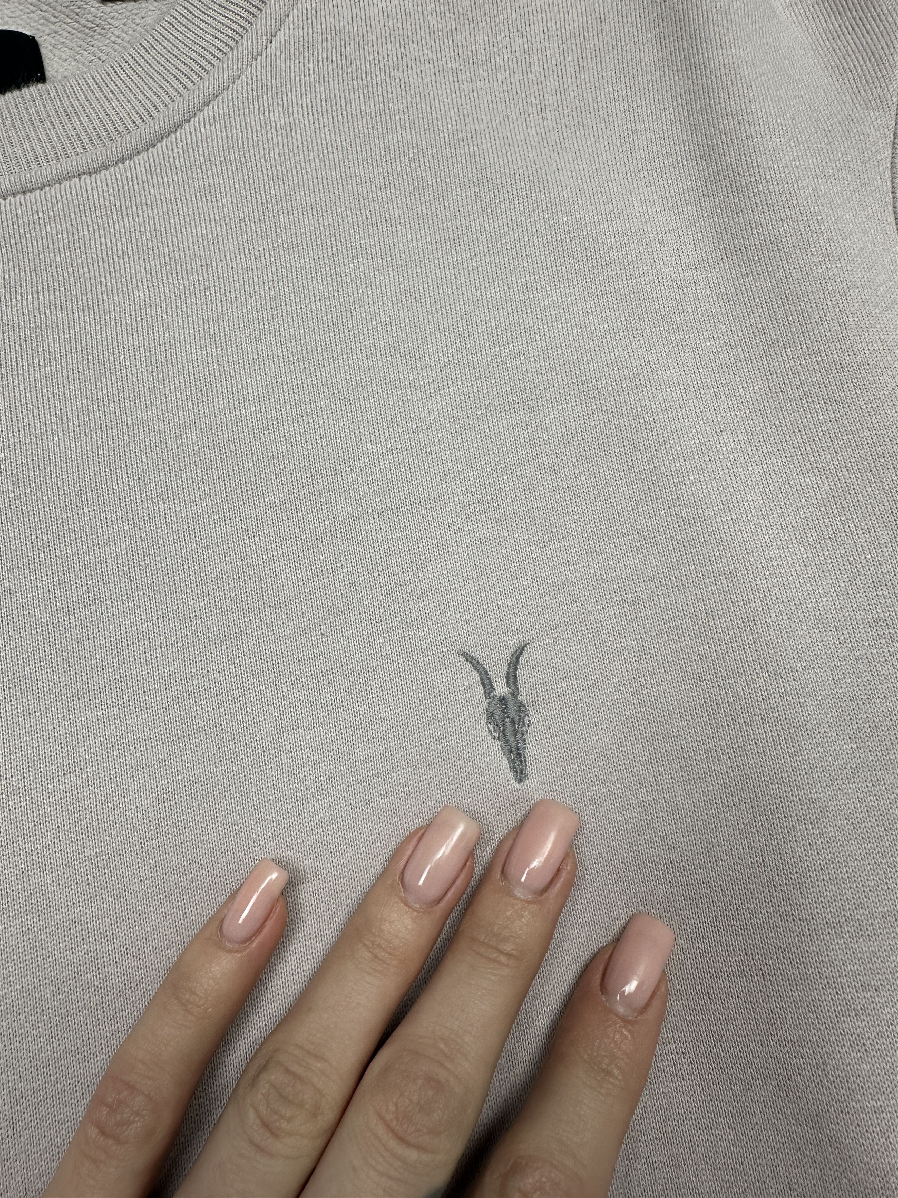 Allsaints Allsaints Mens Raven Crew Neck Sweatshirt Size US L / EU 52-54 / 3 - 3 Thumbnail