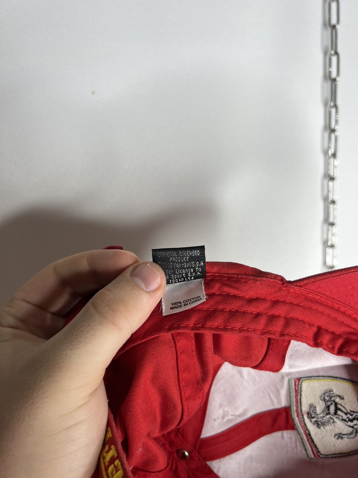 Ferrari 🏎️ Vintage Ferrari Shell Racing Cap Big Logo F1 Team 🏎️ Size ONE SIZE - 8 Thumbnail
