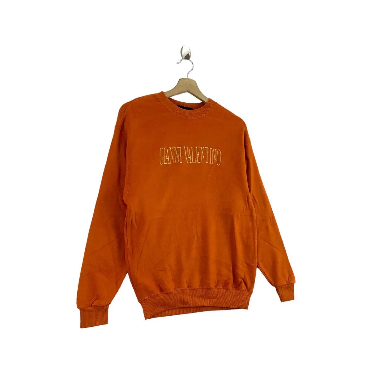 Vintage Vtg GIANNI VALENTINO ITALY Embroidered Sweatshirt Pullover Size M / US 6-8 / IT 42-44 - 3 Thumbnail