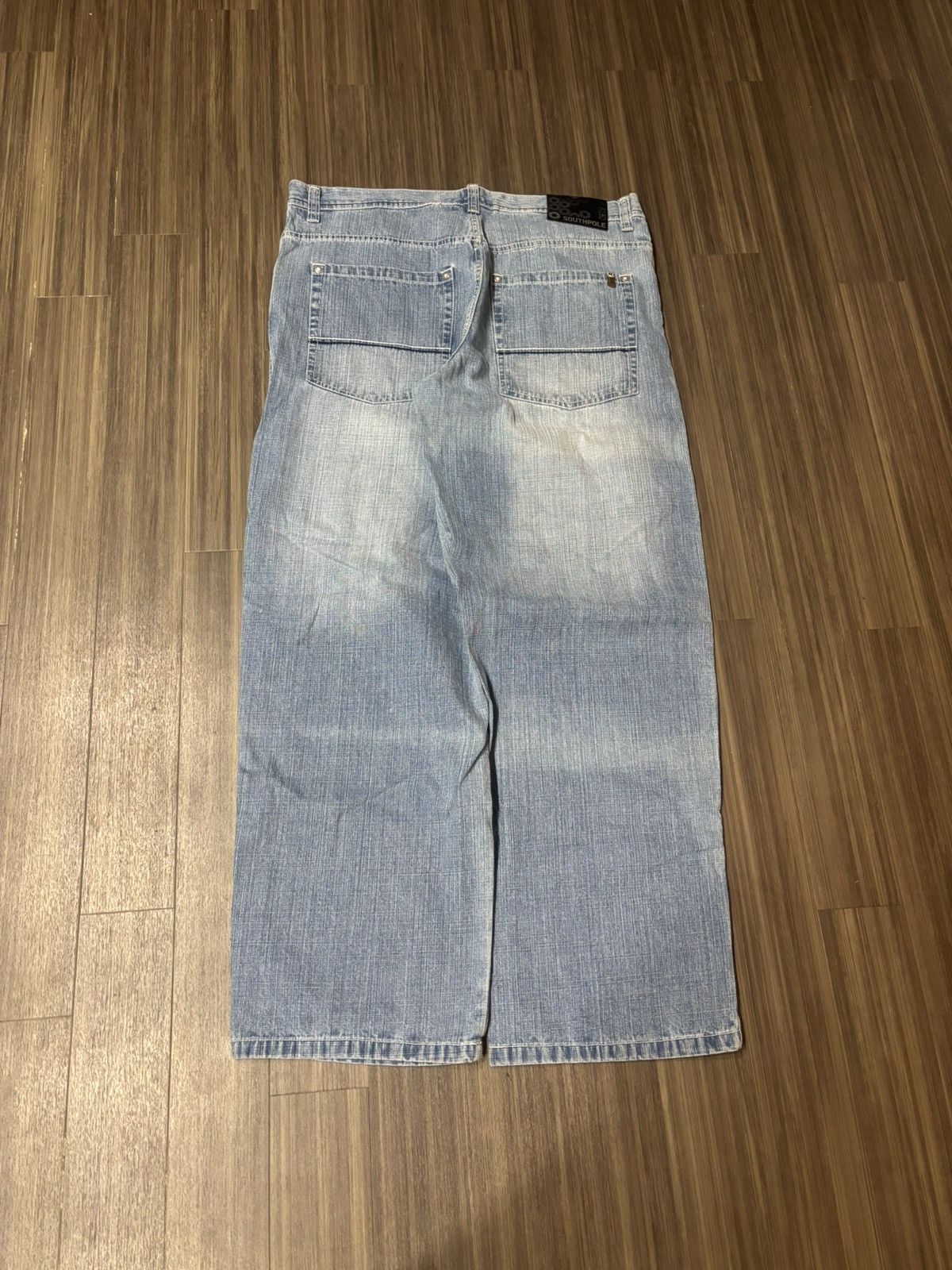 Southpole Y2K baggy Southpole jeans 40x34 wide-leg blue stone wash Size US 40 / EU 56 - 1 Thumbnail