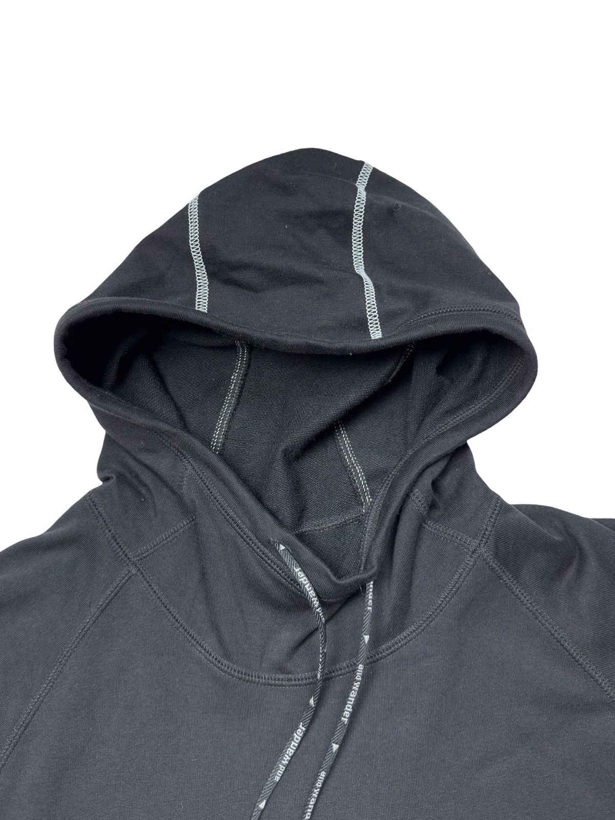 And Wander And Wander black logo hoodie size 6 jp Size US XL / EU 56 / 4 - 3 Thumbnail