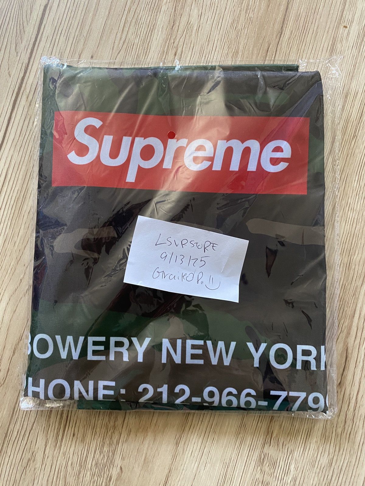 Supreme Supreme Laundry Bag - Camo FW25 Fast Ship Size ONE SIZE - 1 Thumbnail