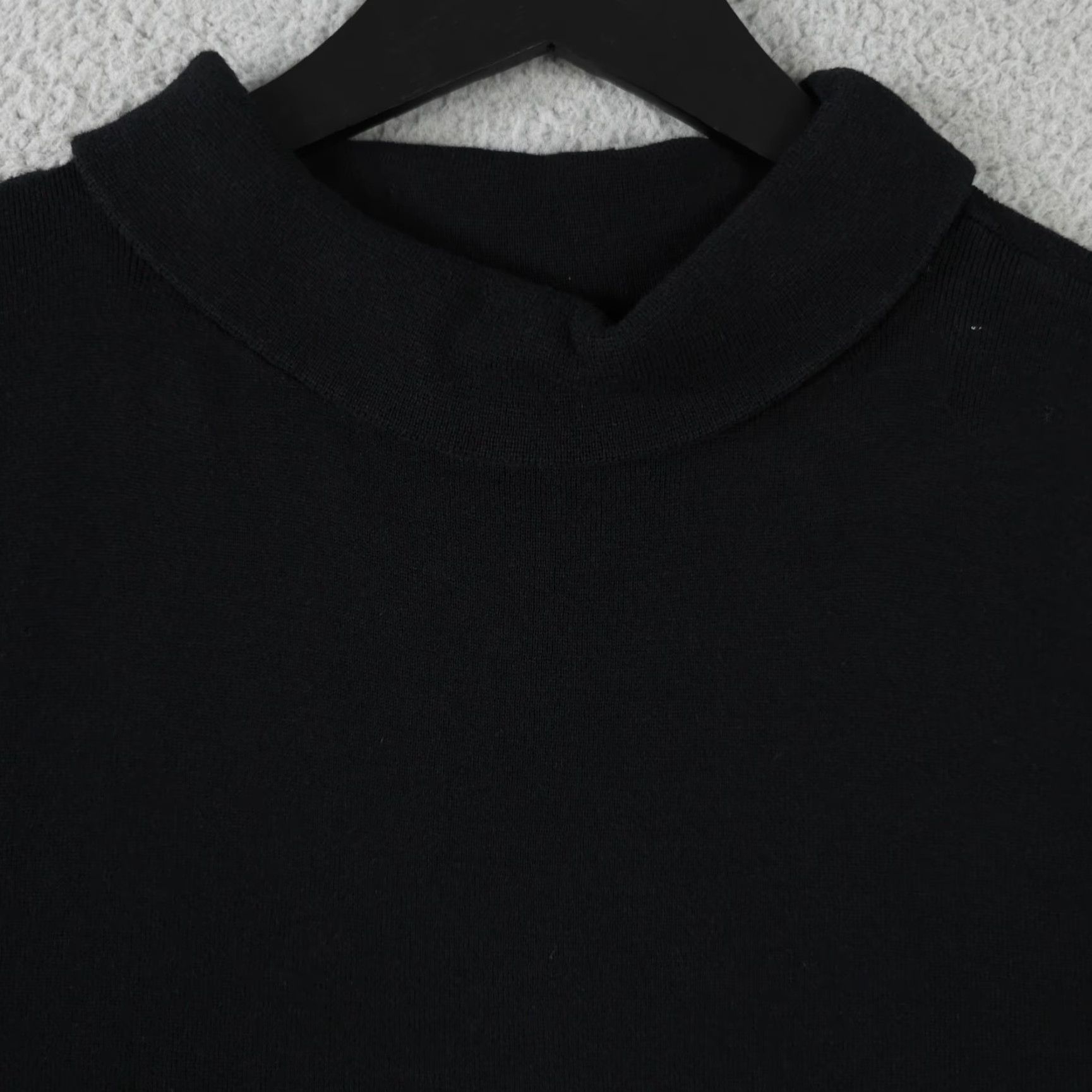 Talbots Talbots Sweater Womens Medium Black Sleeveless Turtleneck Ribbed Knit Pullover Size M / US 6-8 / IT 42-44 - 7 Thumbnail
