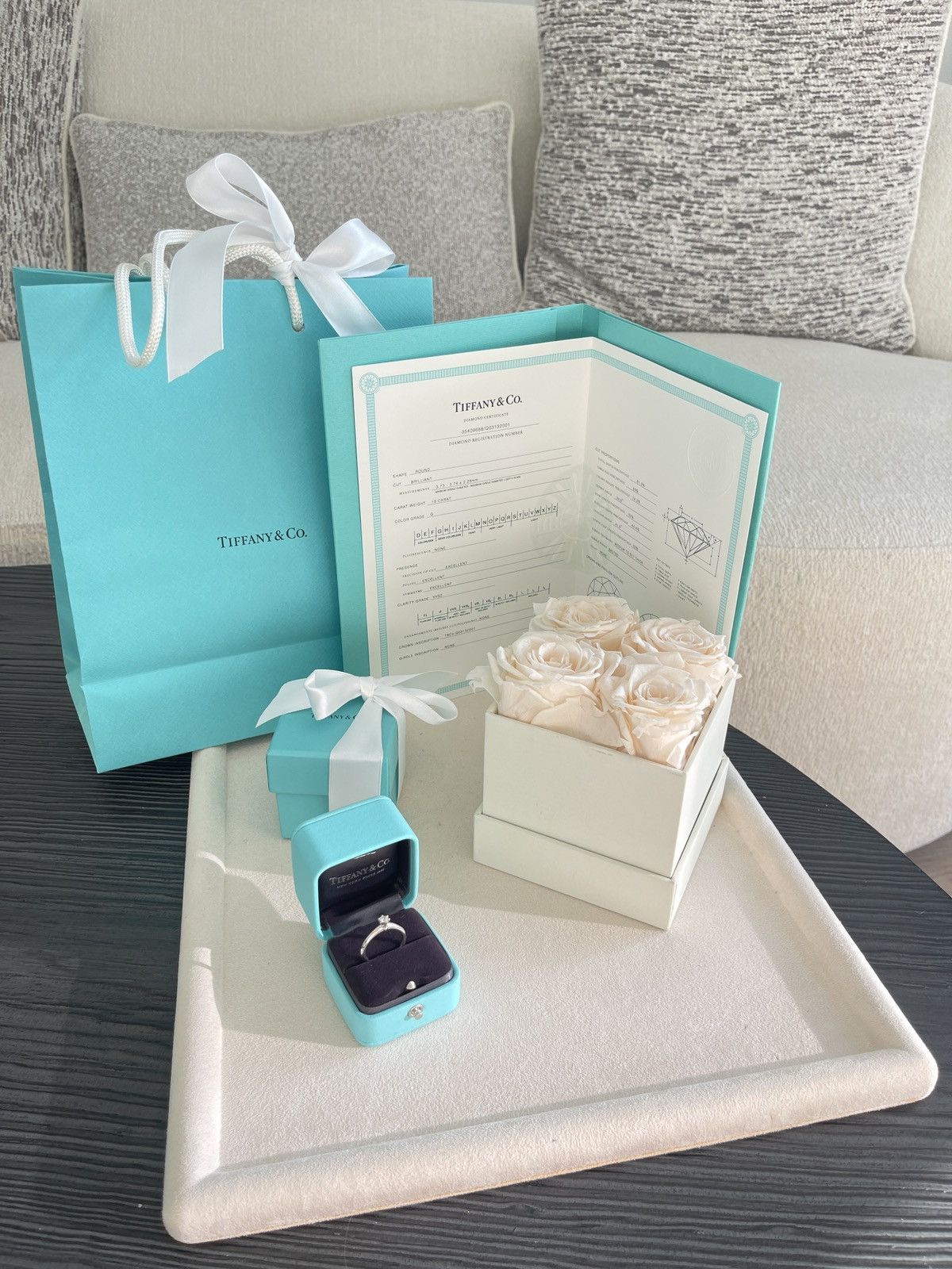 Tiffany & Co. Tiffany & Co. Solitaire Engagement Ring .19 ct sz 6 Size ONE SIZE - 5 Thumbnail
