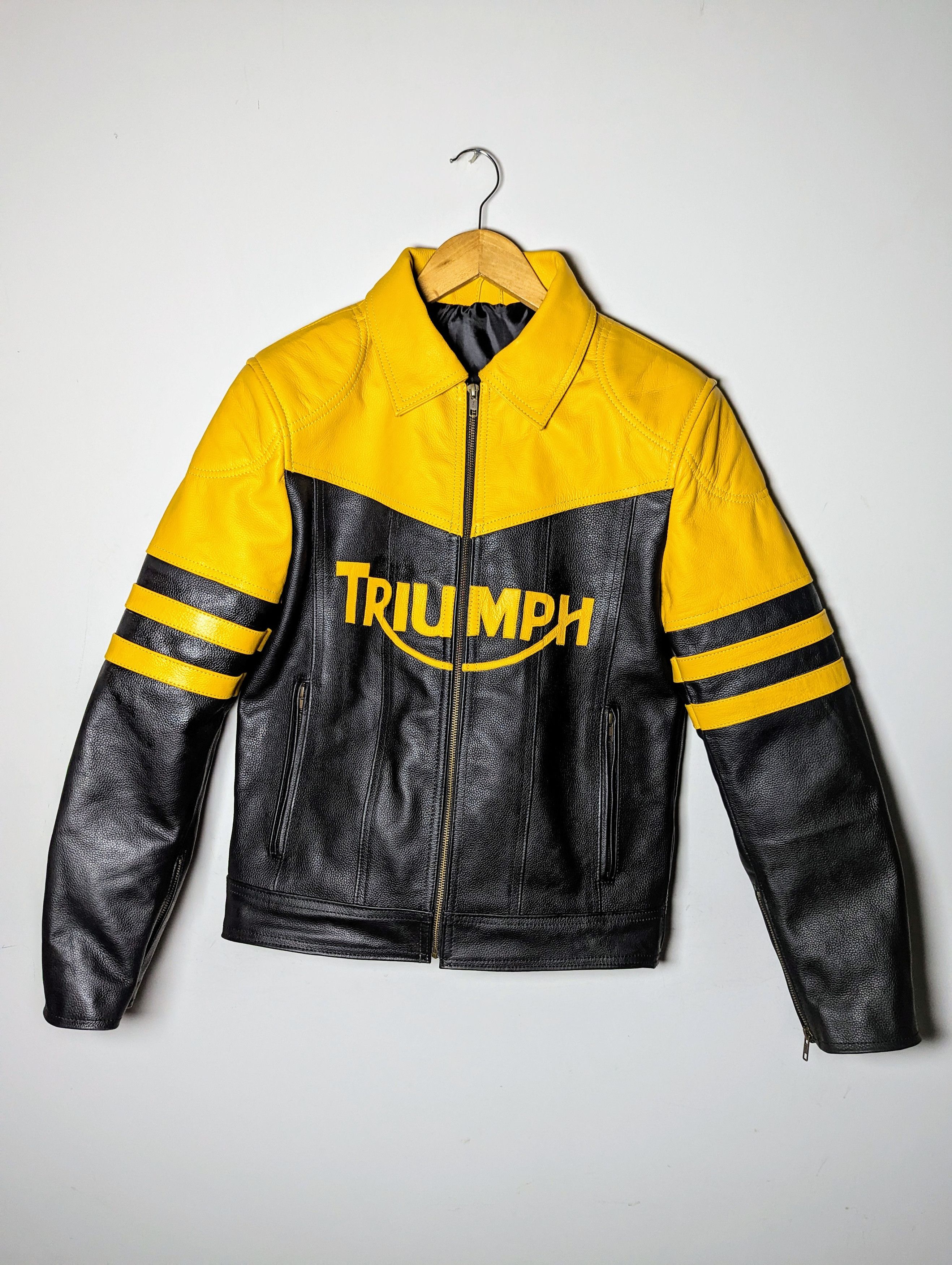 Leather Jacket Triumph James Dean leather jacket Grailed
