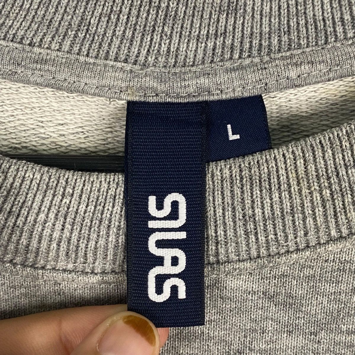 Silas × Vintage Vintage Silas Crewneck Sweatshirt Gray Size US L / EU 52-54 / 3 - 5 Thumbnail