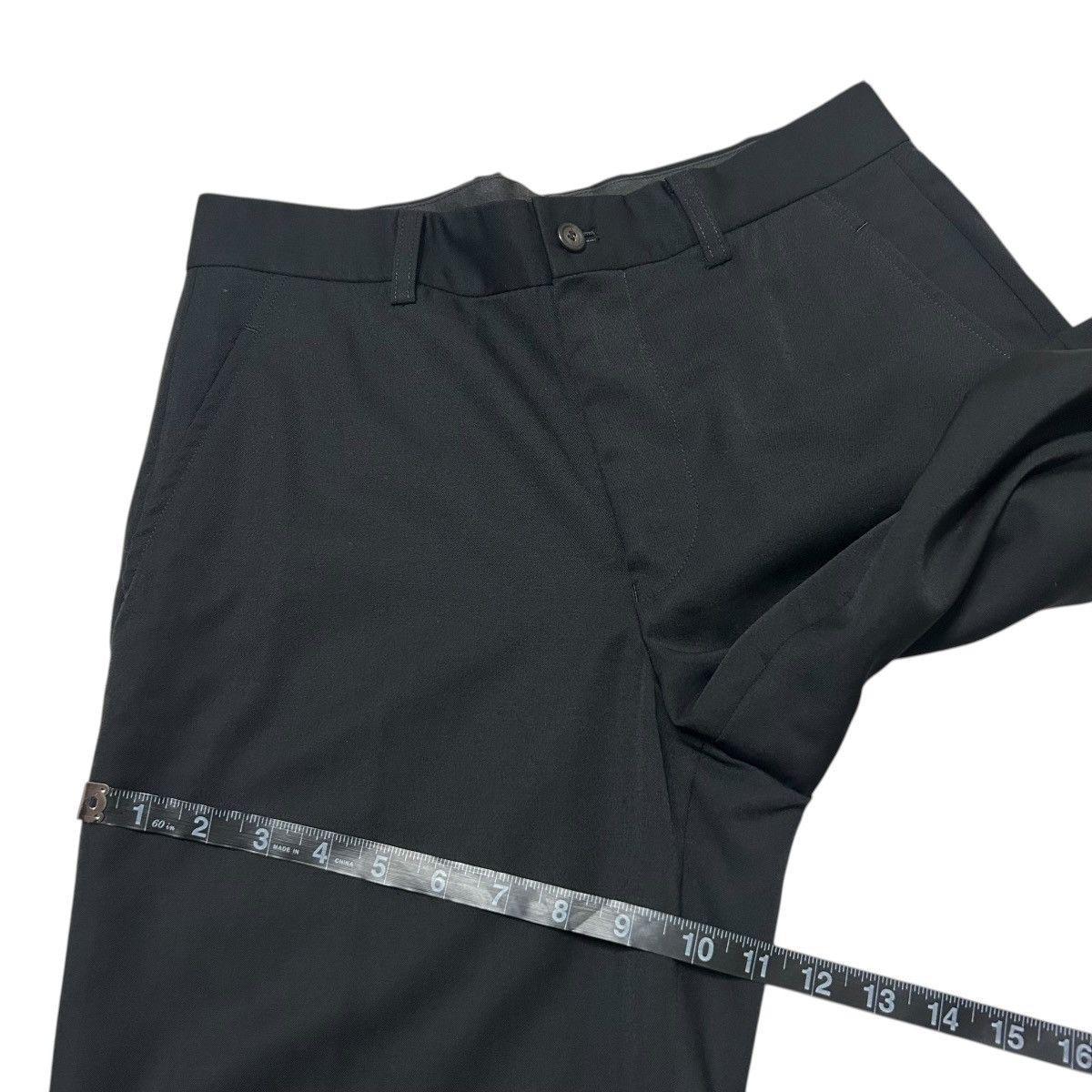 Issey Miyake 713 ISSEY MIYAKE MEN set up suit Black S wool cupro Size 40R - 20 Thumbnail