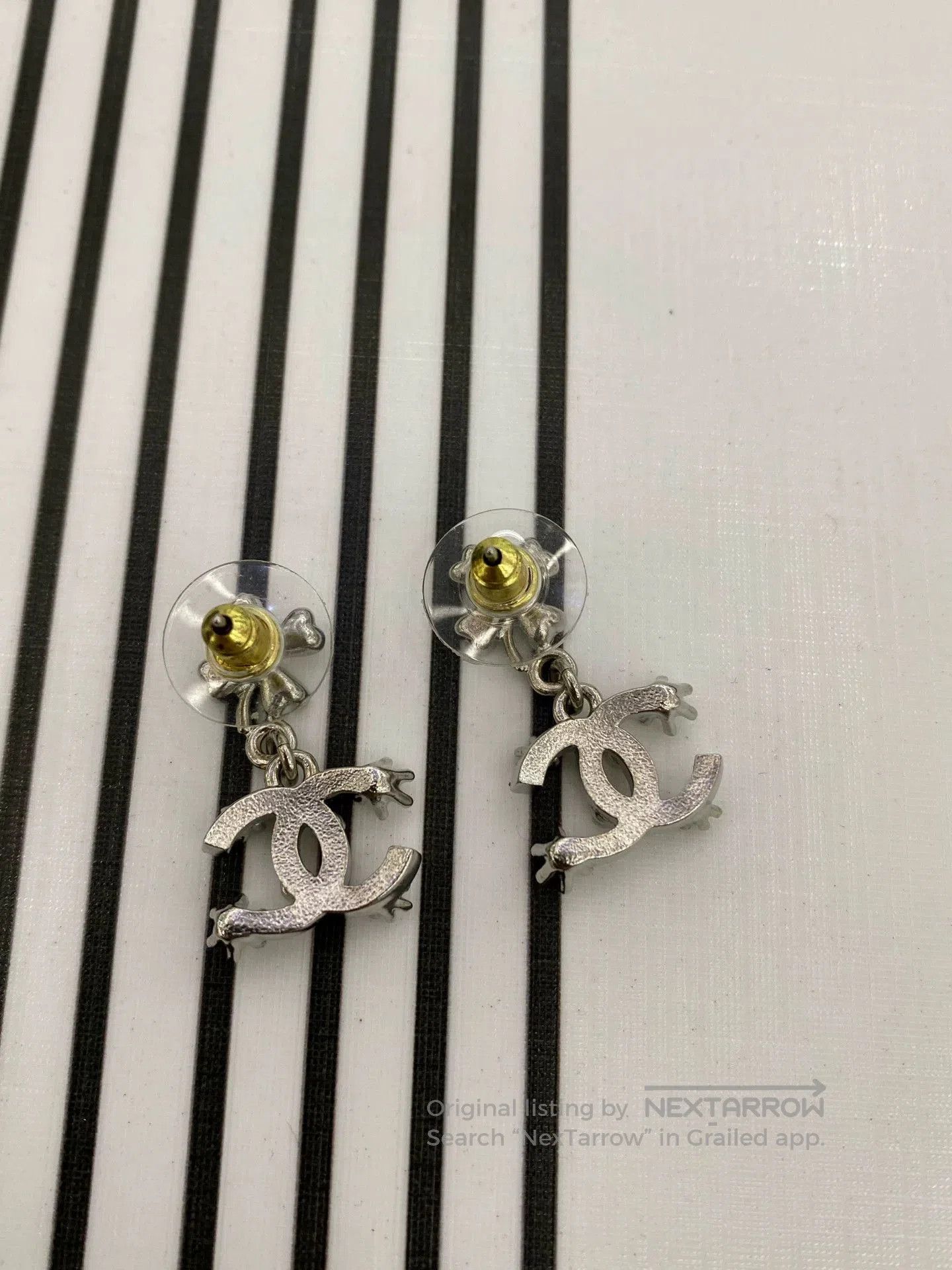 Chanel Chanel 23p Clover Diamond Double C Earrings. Size ONE SIZE - 5 Thumbnail