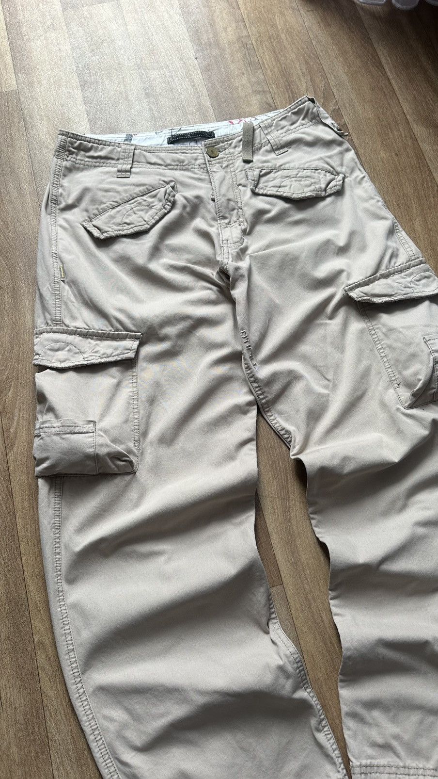 Japanese Brand × O'Neill × Vintage Mens Vintage O'Neill Multi Pockets Cargo Pants Size 30 Size US 30 / EU 46 - 3 Thumbnail