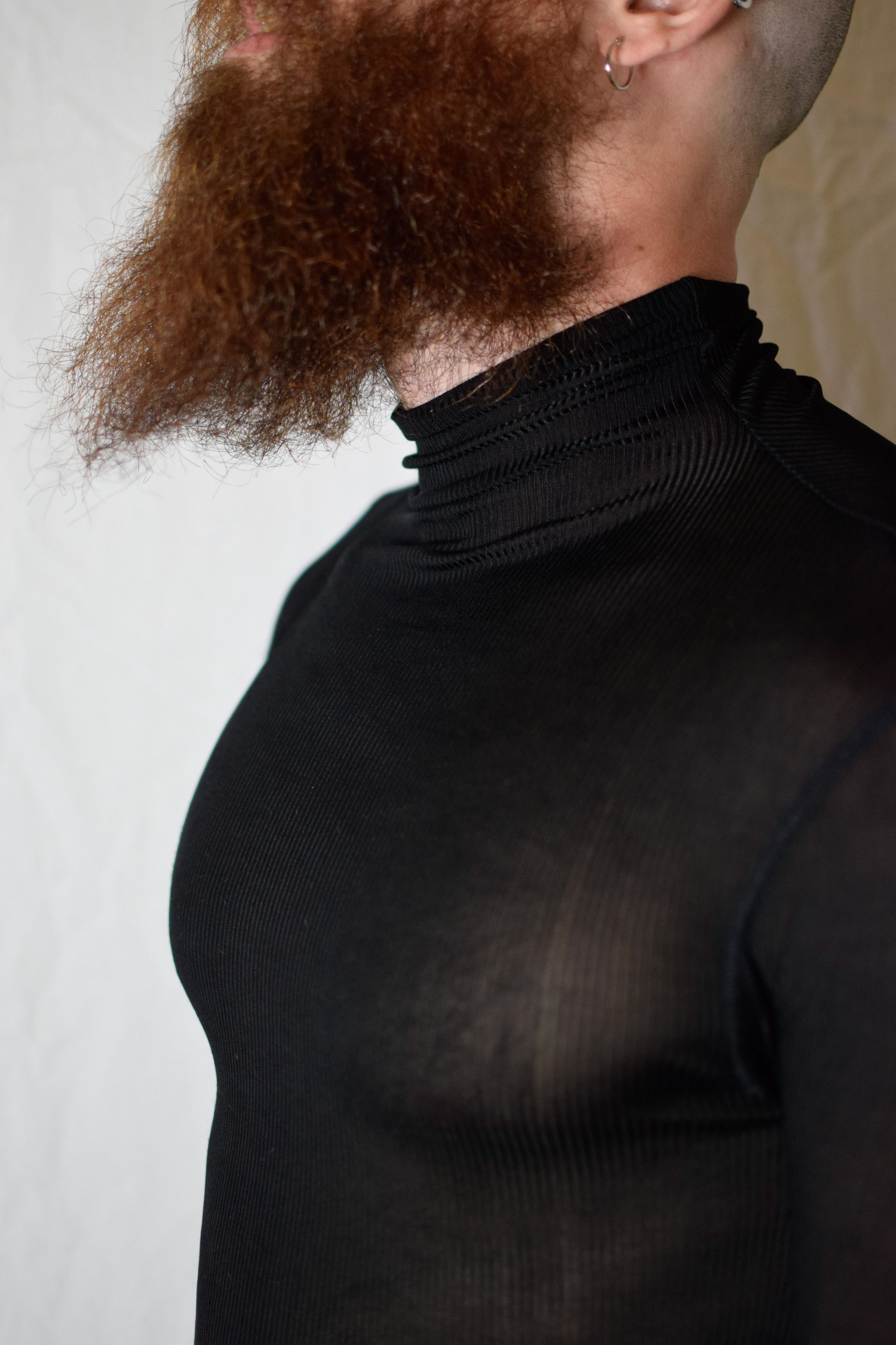 Yohji Yamamoto YYPH Rayon Turtleneck Size US M / EU 48-50 / 2 - 7 Thumbnail