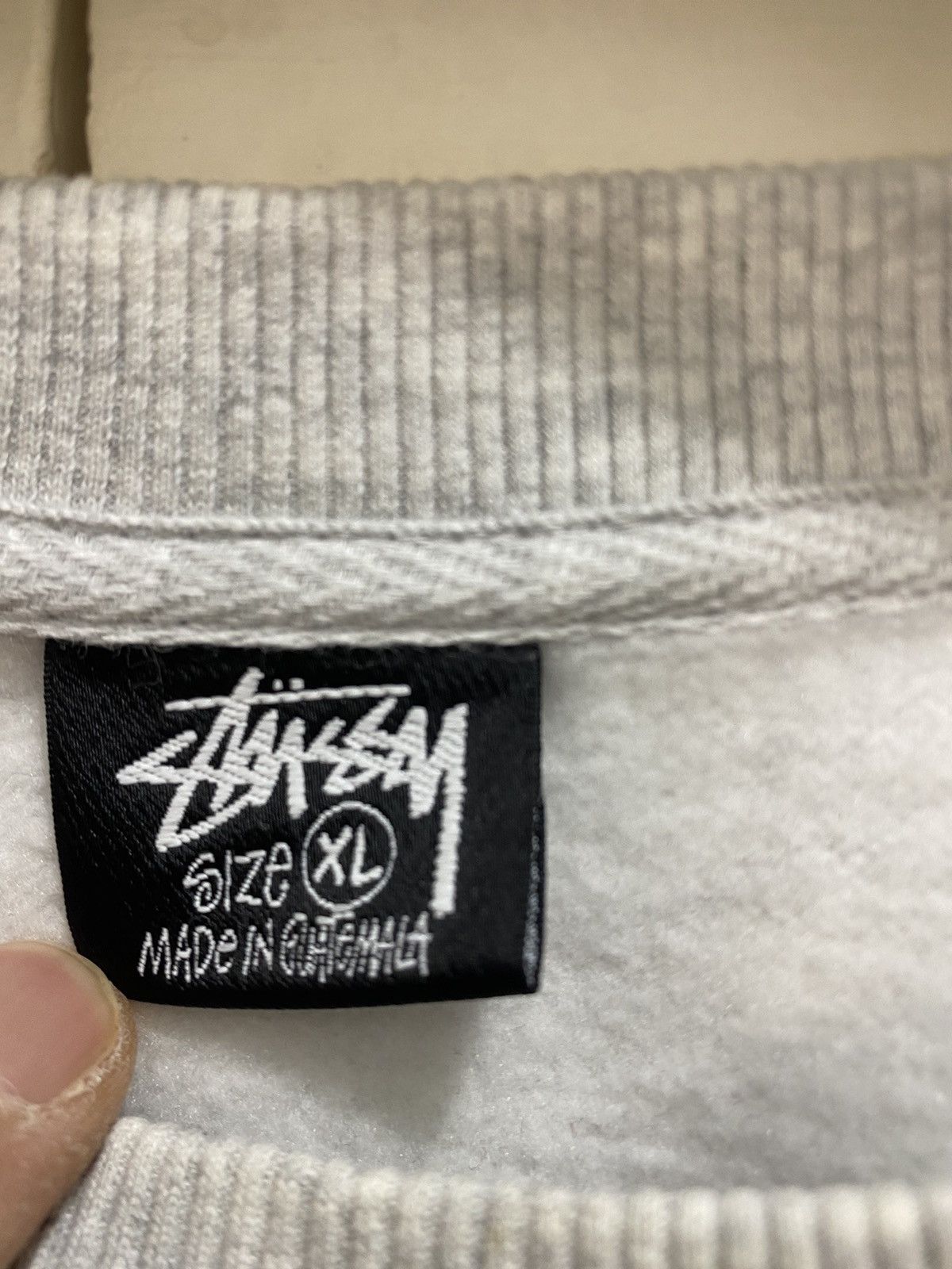Stussy Stüssy International Tribe sweatshirt, size XL, gray, used Size US XL / EU 56 / 4 - 6 Thumbnail