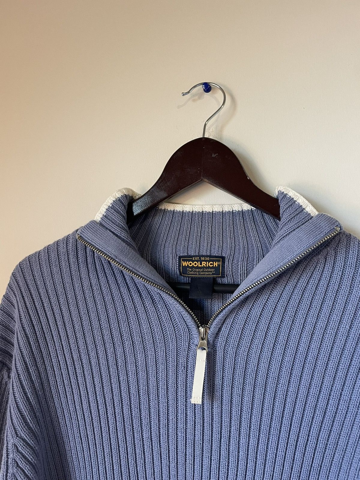 Vintage × Woolrich Woolen Mills Women’s wool rich quarter zip Size XL / US 12-14 / IT 48-50 - 6 Thumbnail