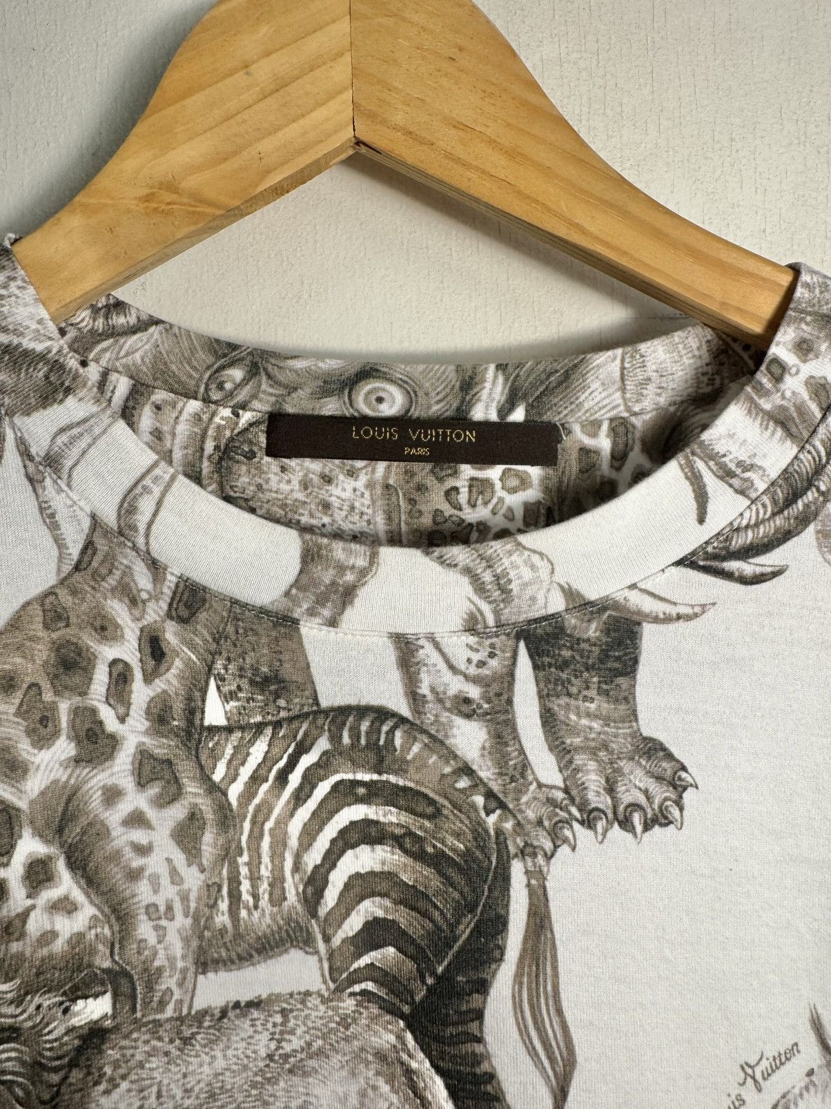 ヴィトン動物Ｔシャツ Louis Vuitton Louis Vuitton x Chapman Brothers Monster Animal T