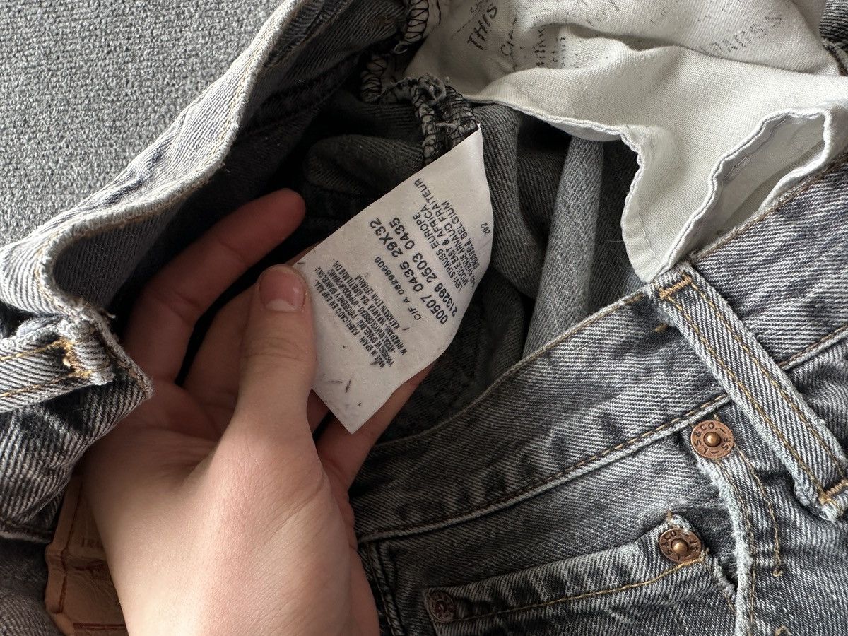 Levi's 🚨 VNTG LEVI’S 507 DISSTRESSED GRAY PAINTED WASHED Size US 29 - 10 Thumbnail
